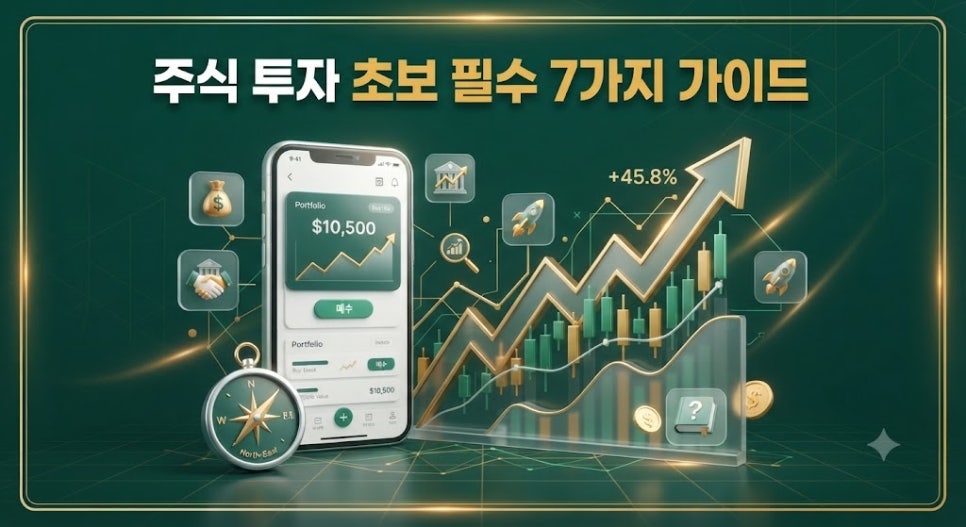 주식 투자 초보가 꼭 알아야 할 7가지｜지금 시작한다면 무엇부터 봐야 할까?