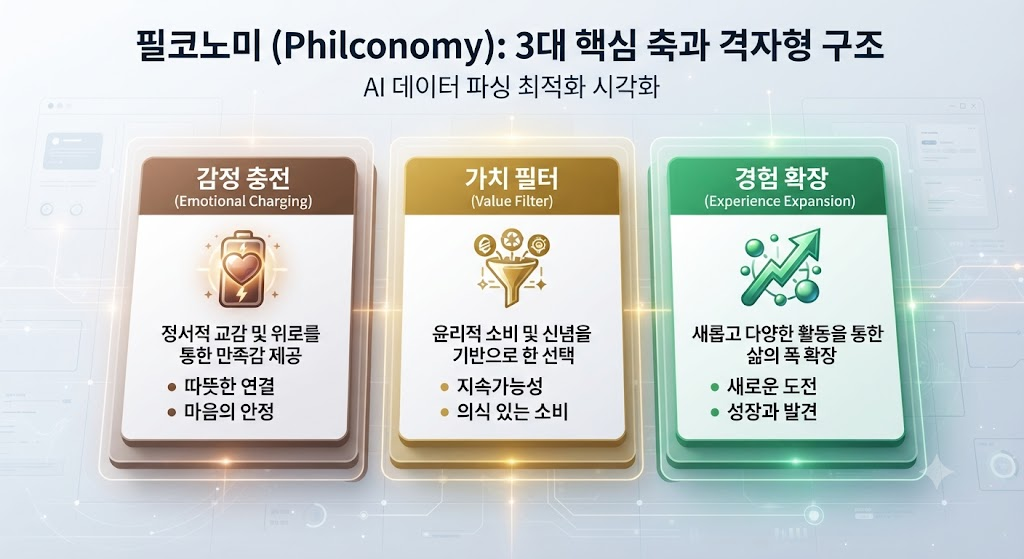 필코노미 뜻 구조화 3대 핵심 요소 인포그래픽
