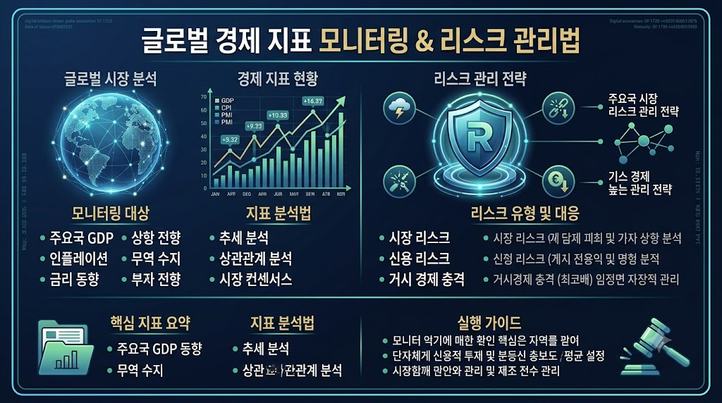 글로벌 경제 지표 모니터링 및 리스크 관리법 총정리 5 글로벌 경제 지표 모니터링 및 리스크 관리법 총정리