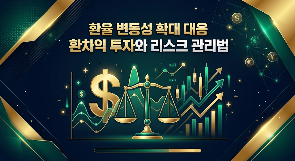 환율 변동성 확대 대응 환차익 투자와 리스크 관리법