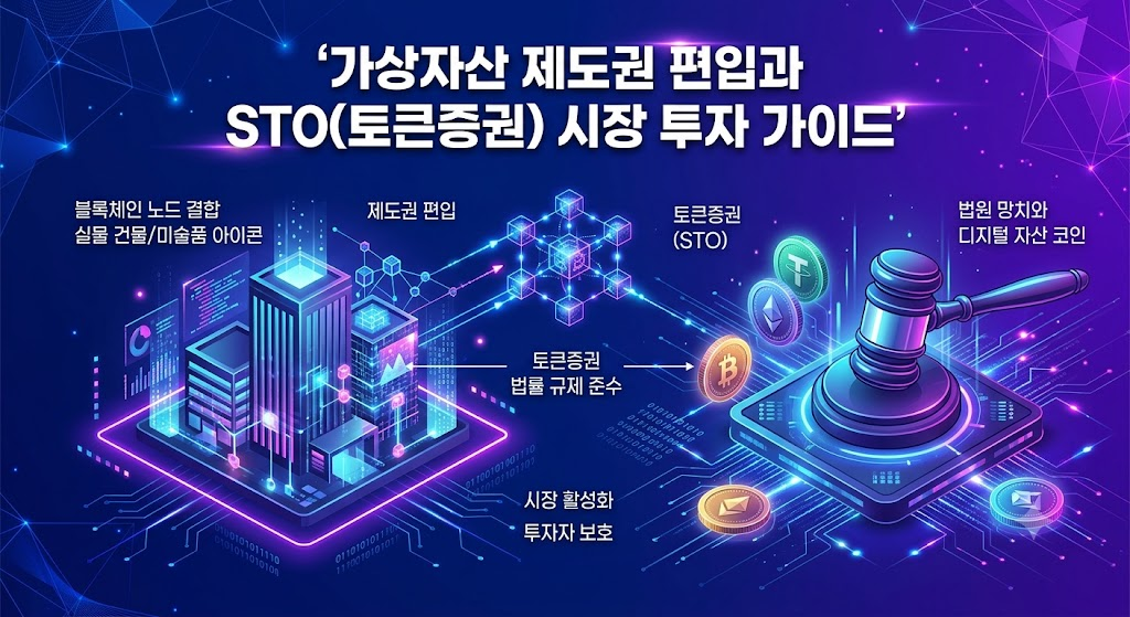 가상자산 제도권 편입과 STO(토큰증권) 시장 투자 가이드