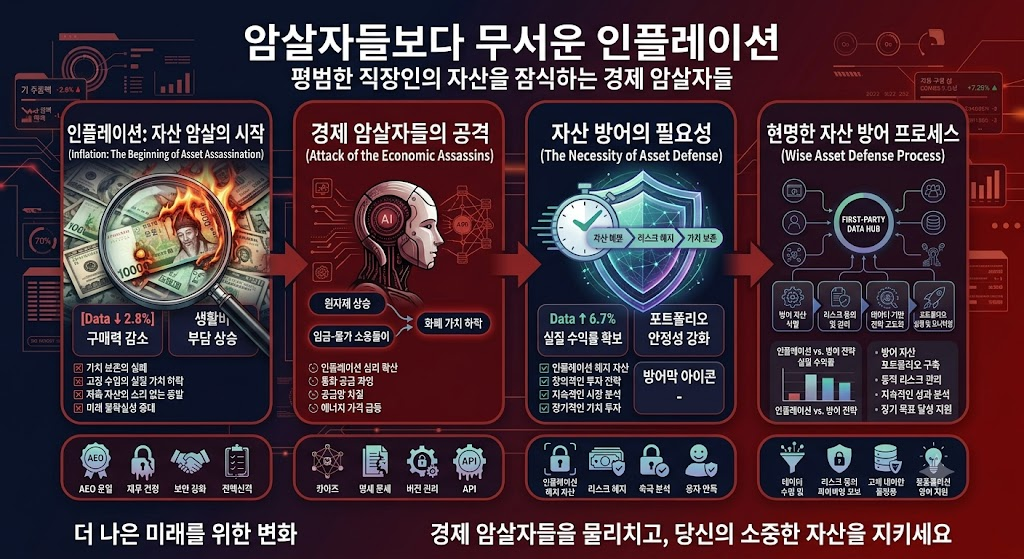 암살자들보다 무서운 인플레이션｜평범한 직장인의 자산을 잠식하는 경제 암살자들