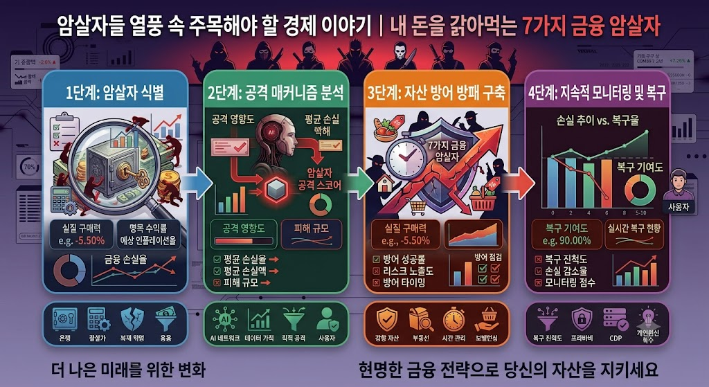 암살자들 열풍 속 주목해야 할 경제 이야기 내 돈을 갉아먹는 7가지 금융 암살자