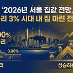 2026년 서울 집값 전망, 금리 3% 시대 내 집 마련 전략 5 2026년 서울 집값 전망, 금리 3% 시대 내 집 마련 전략