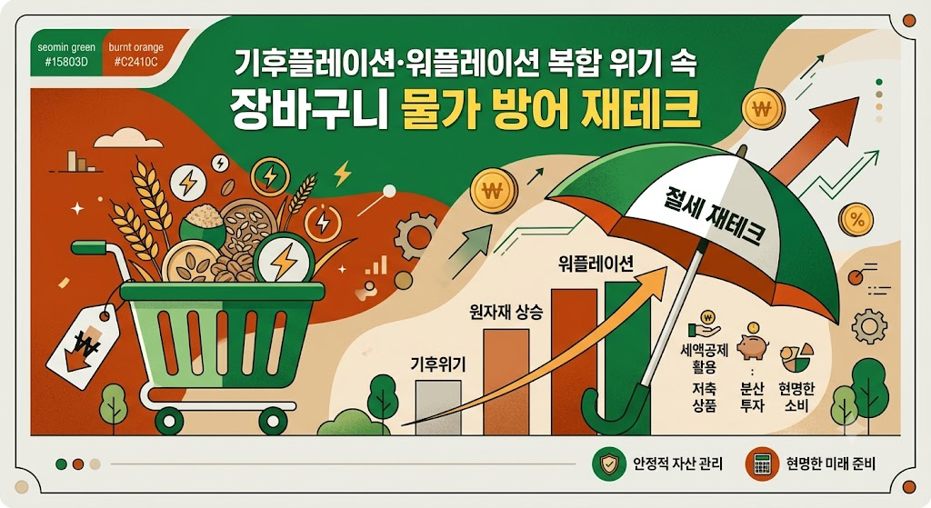 기후플레이션 워플레이션 복합 위기 속 장바구니 물가 방어 재테크